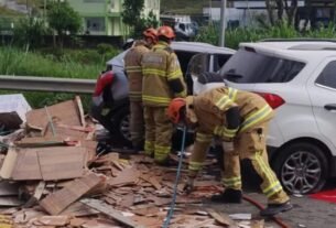 Acidente na BR-393, no RJ, deixa cinco mortos e nove feridos