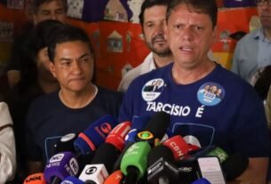 Reeleito em SP, Tarcísio promete mais entregas para o próximo mandato