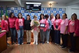 São Lourenço do Sul: Associação das Rosas Guerreiras recebe homenagem da Câmara de Vereadores